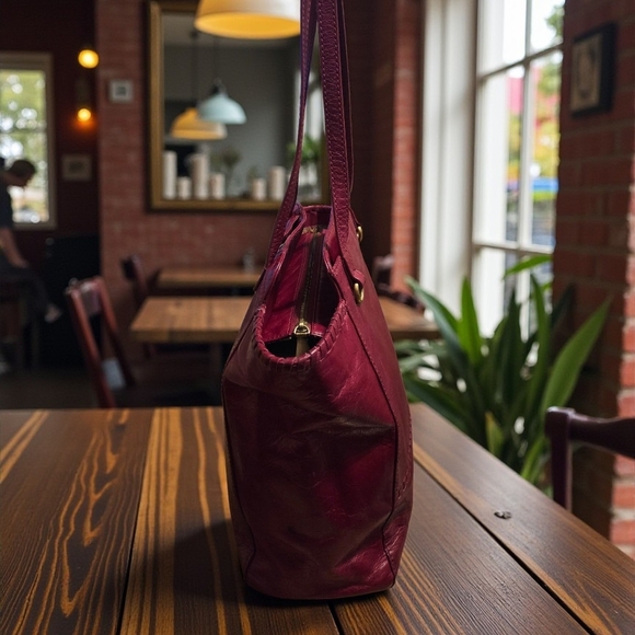 HOBO Internationsl Praise Leather Tote Bag
